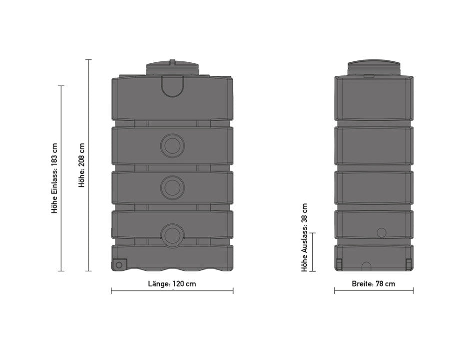Keldertank 1500L