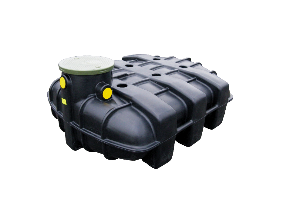 Platte regenwater tank 2500L