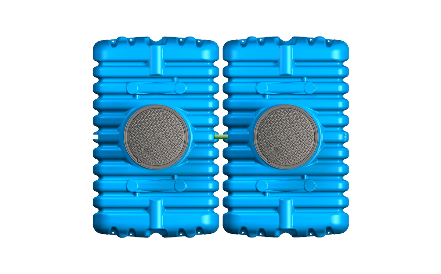 Regenwater tank 6000L Doe-het-zelf (2 x 3000L)