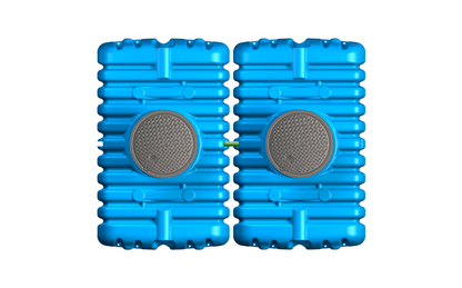 Regenwater tank 6000L Doe-het-zelf (2 x 3000L)