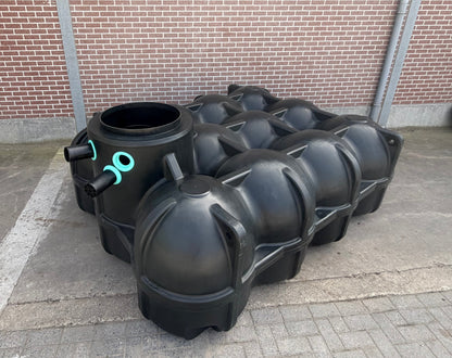 Hudson regenwaterput 5000L geleverd bij klant