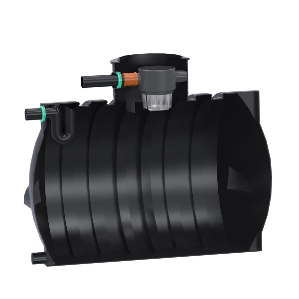Panier filtrant intégré + siphon de trop-plein