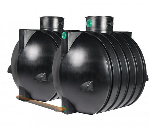 Ozeanis 12.000L - Ondergrondse PE regenwaterput (2 x 6000L)