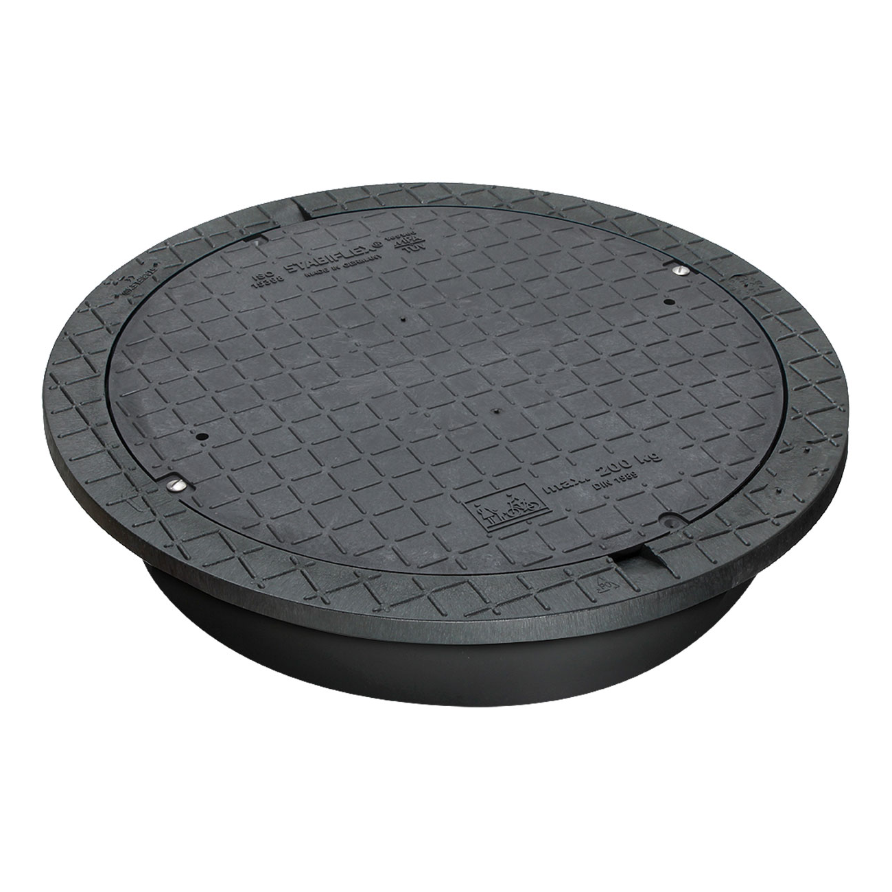 Stabiflex afdekking 200kg regenwaterput