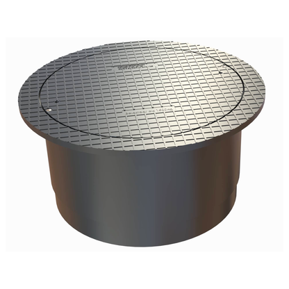 Telescopische afdekking 235-375 mm - Belastbaar tot 1500 KG - Overrijdbaar (personenwagens)