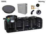 Regenwater pakket 5000L - Woning