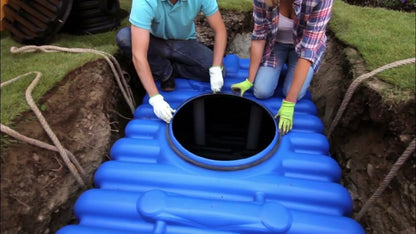 Regenwater tank 1500L + Accessoires